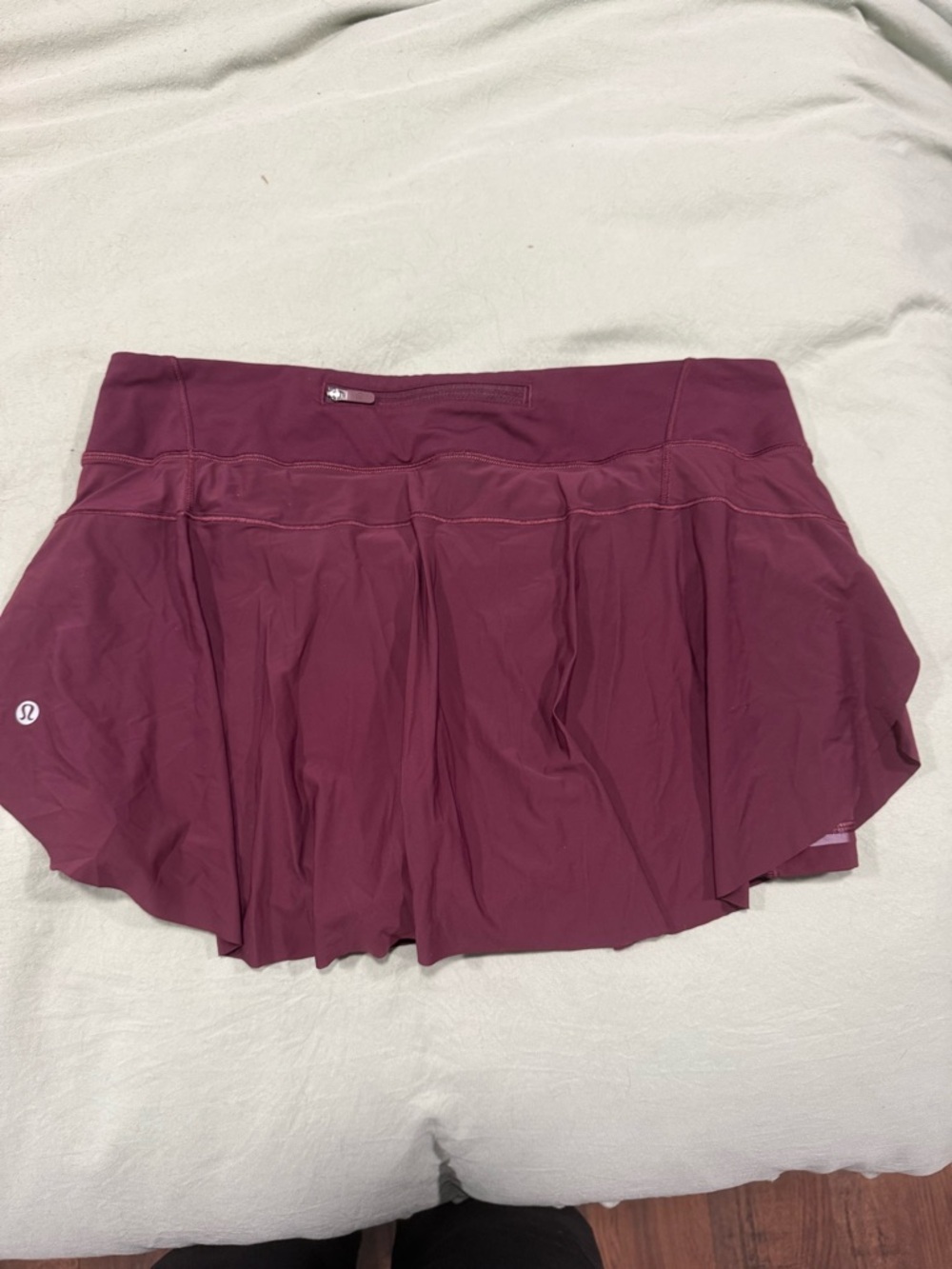 lululemon athletica plum performance skirt